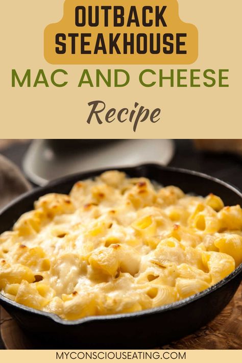 Indulgent mac and cheese Authentic Mac And Cheese, How To Make Outback Mac And Cheese, Copycat Outback Mac And Cheese, Steak House Mac And Cheese Recipe, Outback Mac And Cheese, Outback Mac And Cheese Recipe, Steakhouse Mac And Cheese, Outback Steakhouse Mac And Cheese Recipe, Steakhouse Mac And Cheese Recipe