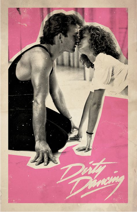 Dirty Dancing Movie Poster, Dirty Dancing Poster, Poster Dance, Bottoms Poster, Dirty Dancing Aesthetic, Dirty Dancing Movie, Patrick Swayze, Dance Poster, Chick Flicks