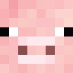 Minecraft Pig Face, Minecraft 2014, Minecraft Blanket, Painting Minecraft, Minecraft Face, Stampy Cat, Minecraft Pattern, Minecraft Pig, Minecraft Images