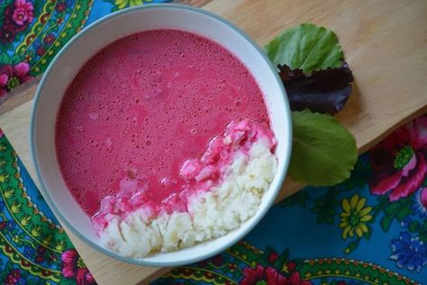 Polish Soups – 7 Day Meal Plan – Polish Your Kitchen Polish Beet Soup, Polish Soup, Traditional Easter Desserts, Sea Foods, Favorite Soups, Easter Dishes, Beet Soup, Polish Food, 7 Day Meal Plan