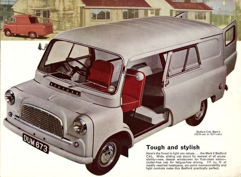 Bedford CAL Mark 2 Van | A wonderful image from the Bedford … | Flickr Bedford Van, Vauxhall Motors, Bedford Truck, Austin Cars, Delivery Van, Vw Art, Old Lorries, Ice Cream Van, British Motors