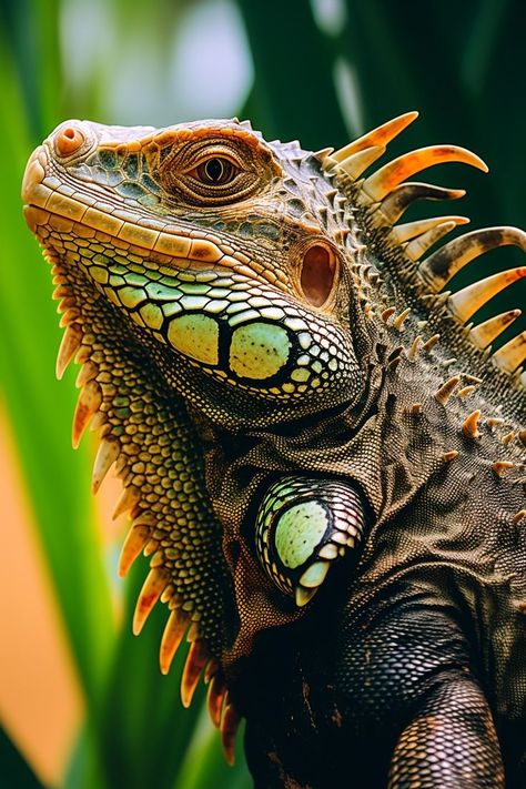 Reptile Photos, Chameleon Photography, Lizard Eye, Colorful Lizards, Wild Animals Photography, Desain Quilling, Reptile Skin, Wild Animals Pictures, Animal Portraits Art