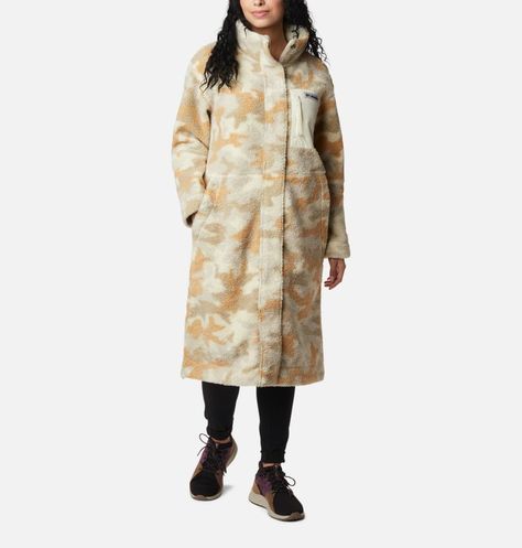 Sale - Discounted Jackets & Clothing | Columbia Sportswear Fleece Jacket Womens, Hooded Raincoat, Columbia Jacket, Fleece Coat, Womens Fleece, Friday Sale, Columbia Sportswear, Camo Print, Vest Top