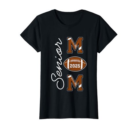 PRICES MAY VARY. Looking for Senior Mom Football? if yes! Then this 'proud senior Soccer Mom' is yours. This proud Mom of a 2025 senior Football Features a cap hat tassel at grad party with class of 2025. senior Football Mom class of 2025 Graduate. Senior Mom 2025 Football Mommy Class of 2025 Graduation design for those who love Football, Football senior night Football player, inspirational Football, High school Football players Football coaches sports team fans especially Lightweight, Classic f Football High School, Senior Night Football, 2025 Graduate, 2025 Graduation, High School Football Player, Football Coaches, Senior Football, Graduation Design, Class Of 2025