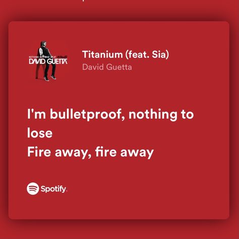 David Guetta Titanium Lyrics, Sia Lyrics, Musica Spotify, David Guetta, Save My Life, Self Improvement Tips, Self Improvement, Song Lyrics, Hobbies