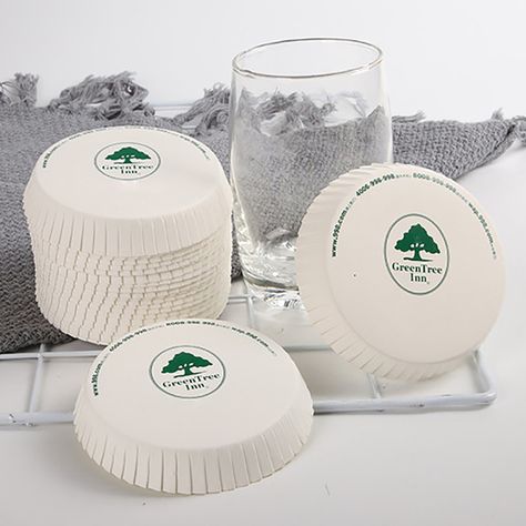 5000Packs Personalize Bulk Disposable Carafe Paper Cup Cover Wedding Drink Bar Party Coffee Stancaps Sale, Reviews. - Opentip Fun Table Settings, Wedding Drink Bar, Coffee Place, Drink Covers, Drink Bar, Coffee Places, Bar Party, Juice Glasses, Cool Tables