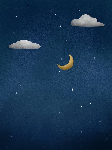 Sky Cartoon Background, Starry Sky Drawing, Cartoon Night Sky, Wind Background, Night Sky Drawing, Wind Cartoon, Sky Cartoon, Advertising Background, Dark Blue Wallpaper