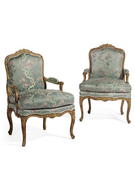 Shabby Chic Cottage Farmhouse, Louis Xv Chair, Early American Furniture, Louis Xvi Furniture, Furniture Reupholstery, Boho Chic Living Room, Striped Chair, Antique French Furniture, Interior Design Sketches