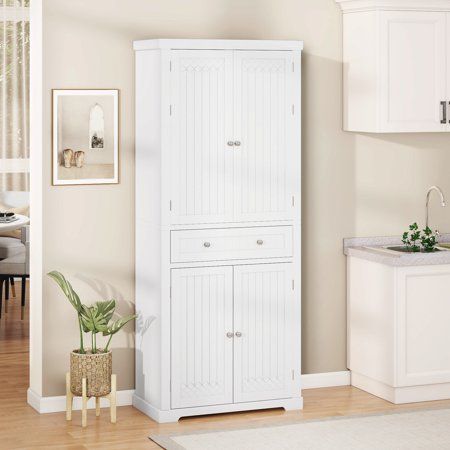 Stand alone pantry cabinet