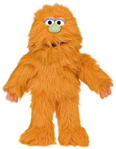 Orange Monster, Monster Puppet, Ms Rachel, Monster Hands, Glove Puppets, Puppets For Kids, Silly Puppets, The Puppet, Puppet Making