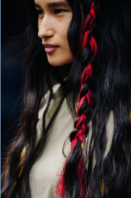 Native Women Hairstyles, Indigenous Hairstyles Native American, Native American Braids For Women, Nepali Hairstyle, Tibetan Hairstyles, Peruvian Hairstyles, Tibetan Braids, Native American Hairstyles For Women, Indigenous Braids