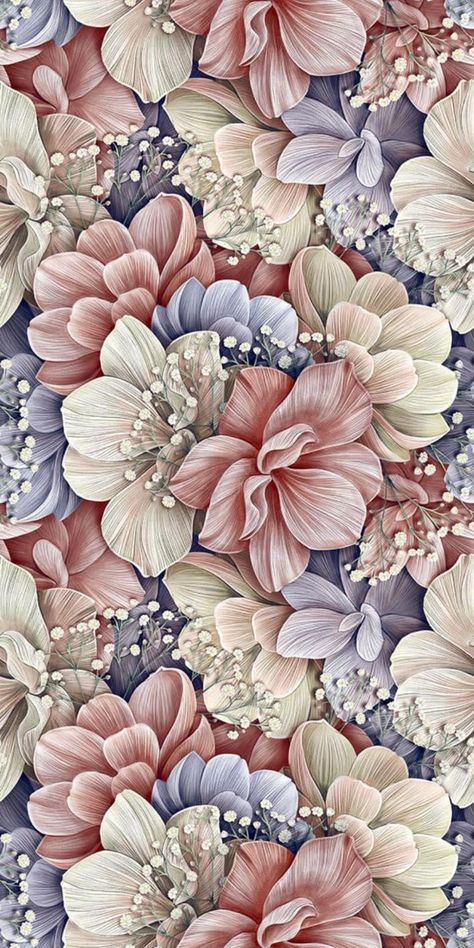 Flower Background Iphone, Textile Prints Design, Rugs Modern, Flower Background Wallpaper, Pink Wallpaper Iphone, Flower Art Painting, Digital Flowers, Flower Backgrounds, Colorful Wallpaper