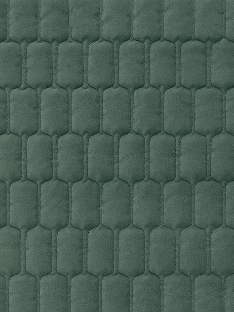 RO-EVOgeeQuiltNile Leather Texture Seamless, Quilt Texture, Green Upholstery, Material Board, Colorful Space, Texture Mapping, Material Palette, Fabric Textures, Material Textures