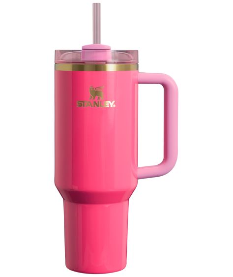 https://amzn.to/3ToNRXZ Black Friday Pink, Pink Stanley, Stanley Pink, Stanley Adventure, Thermos Bottle, Cute Cups, Reusable Straw, Tea Accessories, Stanley Cup