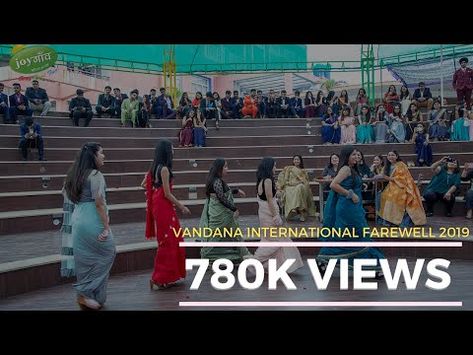 Vandana International Farewell 2019 batch | Events at Joygaon | Farewell Dance - YouTube Farewell Songs For Dance, Farewell Dance Performance, Farewell Dance, Farewell Song, Good Dance Songs, Short Songs, Simple Dance, Party Songs, Drama Gif