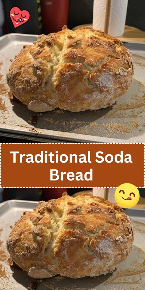 Easy Soda Bread, Irish Recipes Appetizers, Irish Dessert Recipes, Irish Desserts Traditional, Irish Soda Bread Muffins, Traditional Irish Soda Bread, Irish Bread, Soda Bread Recipe, Irish Desserts