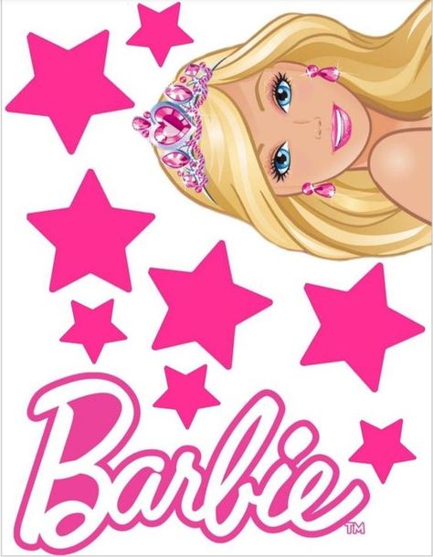 Barbie Toppers Printable, Barbie Printables Cake Topper, Barbie Movie Cake, Barbie Cake Topper Printable, Barbie Topper, Hollywood Barbie, Barbie Cake Topper, Topper Barbie, Barbie Cake Designs