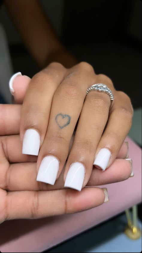 Overlay Nails, Ombre Acrylic, Nail Goals, Girly Acrylic, Acrylic Nail Set, Colored Acrylic Nails, White Acrylic Nails, Girly Acrylic Nails, French Tip Acrylic Nails