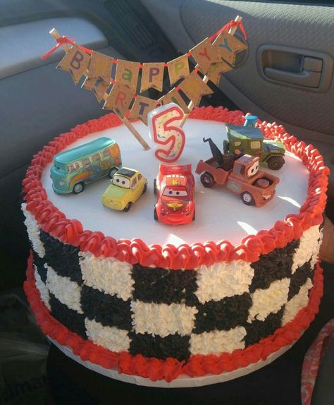 Disney Cars Birthday Cake Birthday Cake Disney Cars Cake My Homemade Cakes Birthday Kue Disney, Disney Cars Cake, Lightning Mcqueen Cake, Birthday Cupcakes Boy, Cars Theme Cake, Mcqueen Cake, 4 Cake, Cars Birthday Cake, Cars Cake