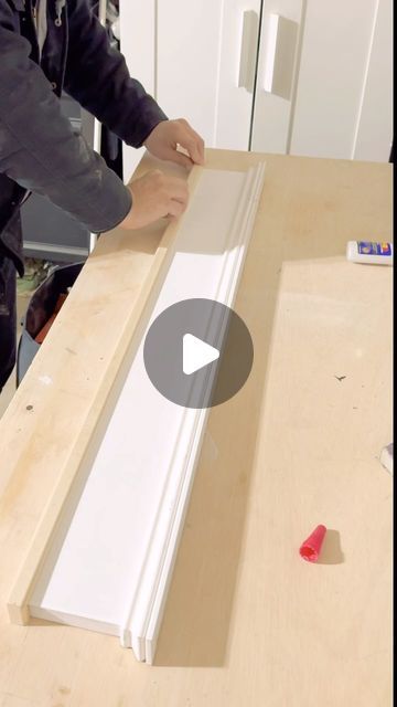 HomeDIY on Instagram: "An easy update for any homeowner #trimwork #door #doorframe #doortrim #trimcarpentry #trim #diy #diyproject #howto #tutorial" Diy Craftsman Trim, Window Trim Ideas Interior, Interior Door Trim Ideas, Craftsman Trim Interior, 1970s House Renovation, Trim Molding Ideas, Modern Windows And Doors, Update Doors, Baseboard Styles