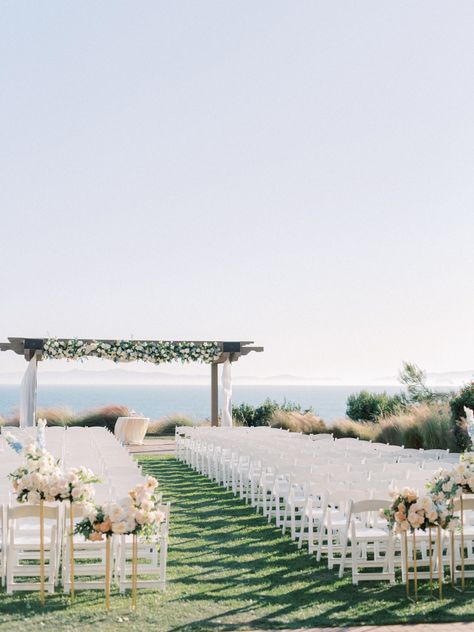 Wedding Venues Ocean, Ocean Wedding Venue, Beach Wedding Venues California, Outdoor Wedding Venues California, Outdoor Beach Wedding, Ocean View Wedding, Socal Wedding Venues, California Beach Wedding, Terranea Resort