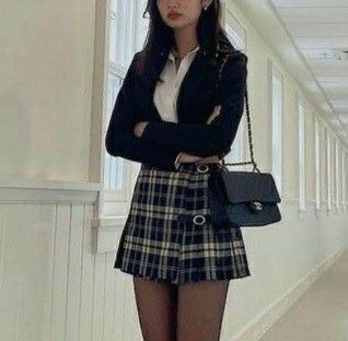 Maxine Liu, The Inheritance Games Aesthetic, Inheritance Games Aesthetic, Fall Skirt Outfits, 6th Form Outfits, Blair Waldorf Outfits, The Inheritance Games, Fall Skirt, Inheritance Games