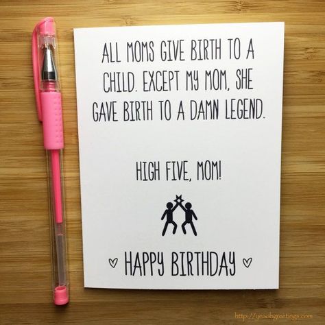 Birthday Cards For Mother, Birthday Quotes For Daughter, Creative Birthday Cards, Cool Birthday Cards, Birthday Card Drawing, Happy Birthday Daughter, Birthday Cards For Mom, Birthday Cards For Mum, Birthday Mom