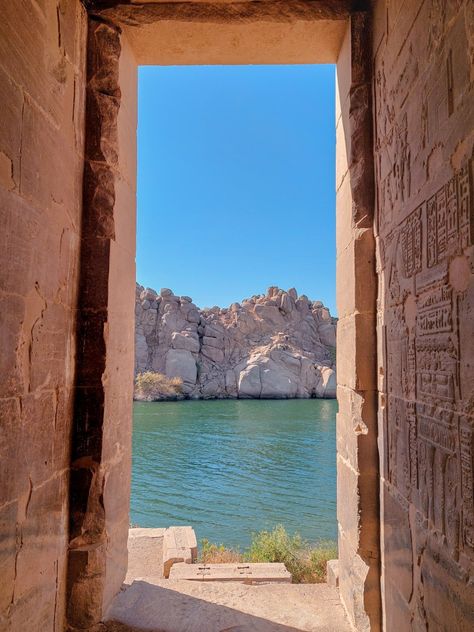 Philae Temple Aswan Egypt Aesthetic, Egypt Pictures, Egypt Aswan, Philae Temple, Luxor And Aswan, Egypt Trip, Aswan Egypt, Egypt Aesthetic, Arab Culture