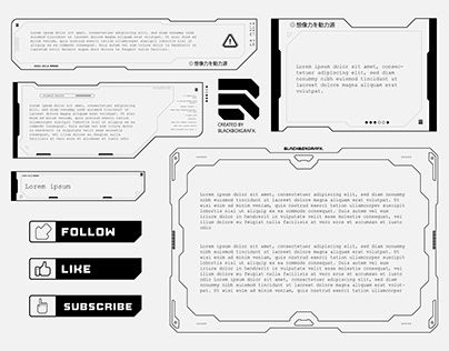 Cyberpunk Packaging, Background For Gaming, Futuristic Interface, Cyberpunk Design, Text Frame, Game Ui Design, Certificate Design, Cyberpunk Style, Ux Web Design