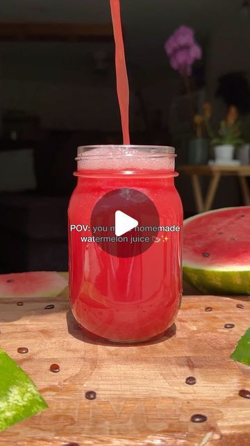 Modesto Joseph Garcia on Instagram: "homemade watermelon juice 🍉✨

(Save 10% on this juicer & find my recipe ebook by clicking the link in my bio) ❤️

Watermelon is without a doubt one of the most hydrating foods on the planet. Composed of over 96% water content & filled with vitamins, minerals & electrolytes ⚡️ This is my first seeded watermelon of the season & it truly blows my mind just how much better tasting the huge seeded watermelons turn out to be, compared to the small seedless watermelons we can sometimes find year round 🍉

Just a 1/4 of this 18 pound watermelon gave me over 2 liters of delicious & nutritious juice that will last up to 72 hours in the refrigerator or up to a month frozen! 🍉⚡️

#growyourown #watermelonjuice #watermelon #watermelonsugar #hydration #hydrate #vita Seeded Watermelon, How To Make Juice, Watermelon Juice Recipe, Hydrating Foods, Watermelon Juice, Juicing Recipes, 72 Hours, Juicer, Watermelon