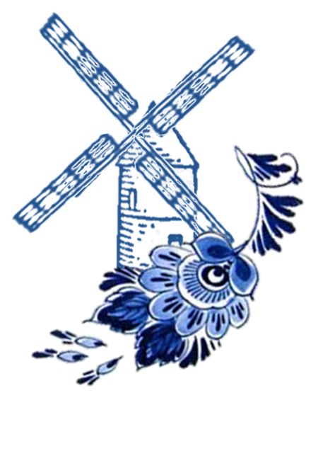 Dutch tattoo #Windmill #Bluetattoo #Delftflower Dutch Blue, Dutch Flower Tattoo, Belgium Tattoo, Dutch Art, Netherlands Tattoo Ideas, Dutch Art Tattoo, Delft Tattoo, Dutch Heritage Tattoo, Dutch Clogs Tattoo