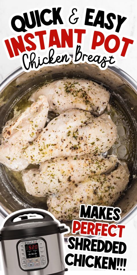 Instant Pot Chicken Breast How To Cook Chicken In Instant Pot, Instapot Chicken Breast Recipe, Insta Pot Chicken Breast Recipe, Instant Pot Boneless Chicken Breast, Instapot Chicken Breast, Chicken Breastrecipes Boneless Instapot, Instant Pot Frozen Chicken Breast Recipes, Instant Pot Chicken Breast Frozen, Ip Frozen Chicken Breast