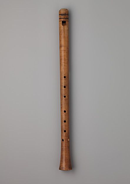 "Recorder" is an English term for a duct flute, which is also called flauto dolce, flûte à bec, or Blockflöte. Its fipple mouthpiece makes it a relative of pipes and whistles; however, recorders have a hole for the thumb and holes for four fingers of the lower hand Wood Flute, Four Fingers, Native Flute, Wooden Flute, Wind Instruments, Homemade Instruments, Medieval Music, Tin Whistle, Bard College