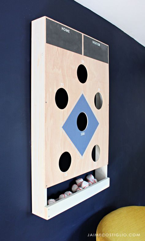 Beanbag Toss, French Cleat System, Diy Yard Games, Basement Games, Bean Bag Toss Game, Bag Toss Game, Wood Games, Backyard Diy, Grand Kids