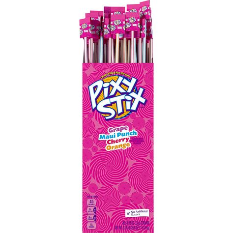 Amazon.com : Pixy Stix Candy Filled Fun Straws 0.42 Ounce, Pack of 85 : Grocery & Gourmet Food Pixie Sticks, Fun Straws, Gluten Free Candy, Fruity Treats, Fun Dip, Nostalgic Candy, Flavored Sugar, Candy Brands, Free Candy