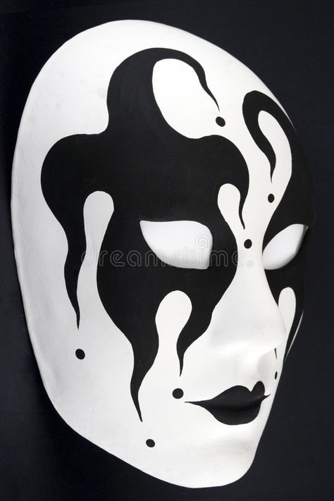 The mask. Black and white harlequin mask , #Affiliate, #Black, #mask, #harlequin, #white #ad Harlequin Mask, Paper Mache Mask, Venetian Masquerade Masks, Venetian Carnival Masks, Oil Makeup Remover, Ceramic Mask, Mask White, Mask Painting, Venetian Masks