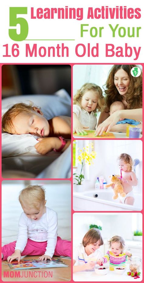 5 Learning Activities For Your 16 Month Old Baby 6 Month Baby Activities, Easy Learning Activities, Newborn Play, Baby Development Activities, 7 Month Old Baby, 4 Month Old Baby, 9 Month Old Baby, Visual Tracking, 3 Month Old Baby