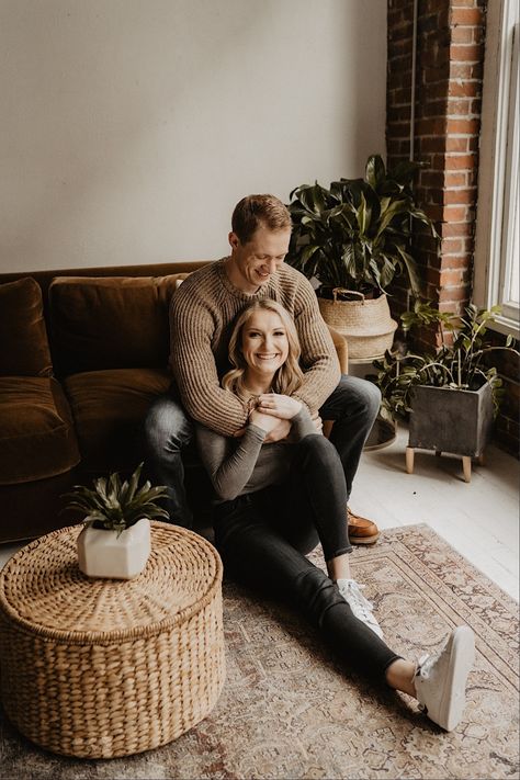 Seattle Engagement Photos in Pioneer Square | Claudia Noelle Photography Seattle Weather, Seattle Engagement Photos, University Of Montana, Fun Engagement Photos, Camera Shy, Exposed Brick Walls, Winter Storm, Exposed Brick, Site Design