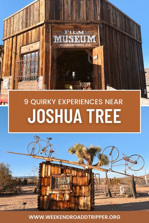 Uncover the quirky side of Joshua Tree, California with our must-see guide! From western themed locations to off the beaten path art installations, we've curated 9 unforgettable experiences for your next adventure. Dive in and discover the eccentric charm of Joshua Tree! #JoshuaTree #California #TravelGuide #QuirkyExperiences #ExploreUSA Path Art, Joshua Tree California, Hiking Guide, Unusual Things, Joshua Tree National Park, Off The Beaten Path, Art Installations, Joshua Tree, California Travel