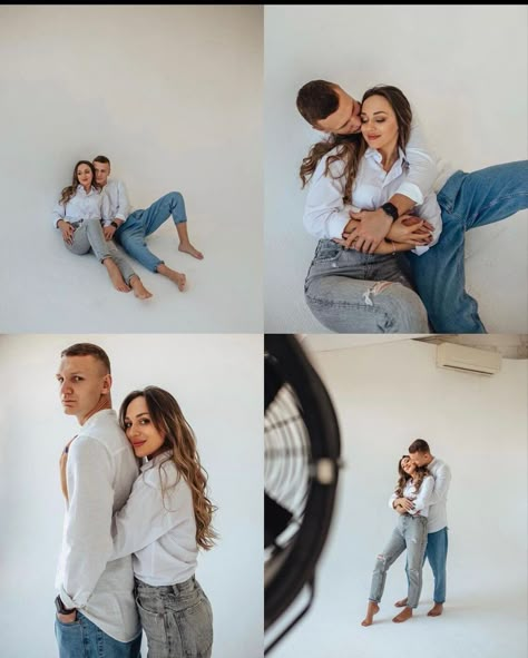 Couples Travel Aesthetic, Reference Couple Drawing, Drawing Reference Couple, Engagement Studio Photo, Aesthetic Couple Poses, Halloween Costumes Couple, Couple Drawing Reference, Aesthetic Couple Pictures, Engagement Photo Shoot Poses