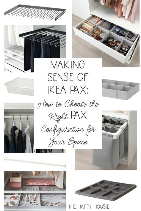 Ikea Pax Wardrobe Ideas Inside, Ikea Wardrobe Organizer, Ikea Pax Closet Accessories, Ikea Pax Interior Organizers, Best Ikea Pax Layout, Pax Wardrobe Organization Ideas, Ikea Closet Inspiration, Pax Wardrobe Layout Ideas, Ikea Pax Layout Ideas