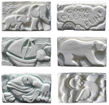 Soap carving Simple Soap Carving Patterns, Simple Soap Carving, Soap Carving Patterns, Grade School Art Projects, Maps Logo, Soap Carving Ideas, Suit Pictures, Soap Sculpture, Foam Carving