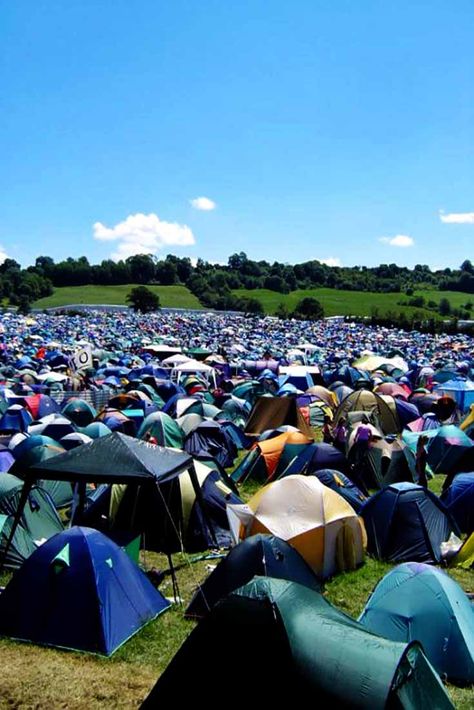 If you happen to find yourself in the UK, camp out for the well-renowned Glastonbury Music Festival. Get ready for some rockin' nightlife travel experiences. Glastonbury Music Festival, Music Festival Camping, Download Festival, Somerset England, Glastonbury Festival, Festival Camping, Uk Music, Nightlife Travel, Live Forever