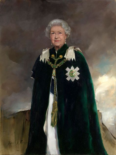 Queen Elizabeth II Is Regal in New Official Portrait | Time Queen Elizabeth Ii Portrait, Queen Elizabeth News, Queen Elizabeth Portrait, England Outfits, Elizabeth 2, Reine Elizabeth, Elisabeth Ii, Isabel Ii, Queen Of England