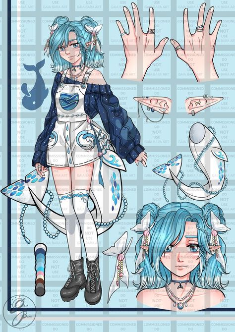 This is a character design commissioned by _WhaleWhyNot_ in twitter this is the whale form and it has a human form Drawn by me hehe Hybrid Character Design, Hybrid Character, Ocean Outfits, Form Drawing, Violet Evergarden Anime, Whale Design, Ocean Design, Human Form, The Whale