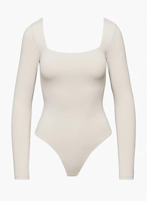 Square Neck Bodysuit, Bodysuit Fashion, Long Torso, For A Reason, Bra Straps, Body Suit, Long Sleeve Bodysuit, Everyday Outfits, Capsule Wardrobe