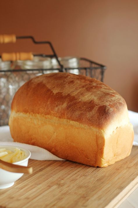 Buttermilk American Sandwich Bread American Sandwich, Buttermilk Bread, Homemade Sandwich, White Bread Recipe, Sandwich Bread Recipes, Potato Bread, Yeast Bread, Bread Machine Recipes, Sandwich Bread