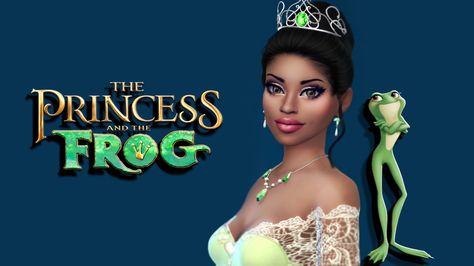 “The only way that you can get what you want in this world is through hard work.” ―Tiana Video: Custom content: Skin: http://www.thesimsresource.com/downloads/details/category/sims4-skintones/title/alissa-skin/id/1350973/ Skintone: https://www.thesimsresource.com/downloads/details/category/sims4-skintones/title/skintone-set-v2/id/1313399/ Cleavage: http://js-sims.blogspot.co... Tiana Sims 4 Cc, Sims 4 Tiana, Sims Princess, Sims4 Mod, Disney Princess Challenge, Tiana Wedding, Sims 4 Couple Poses, Tiana Disney, Disney Challenge