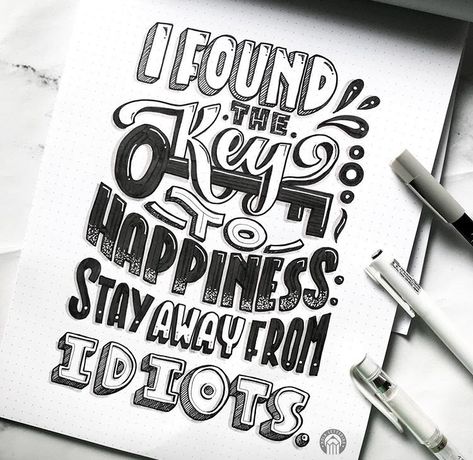 Calligraphy Quotes Doodles, Easy Graffiti Drawings, Brush Lettering Quotes, Hand Lettering For Beginners, Whimsical Art Journal, Doodle Quotes, Bullet Journal Ideas Templates, Charcoal Drawings, Hand Lettering Art