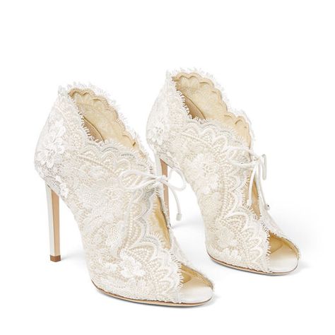 Jimmy Choo KAIANA 100 Bohemian Style Gown, Wedding Shoes Boots, Embroidered Heels, Lace Ankle Boots, Designer Wedding Shoes, Bridal Shoe, Wedding Shoes Lace, Wedding Boots, Shoe Boot